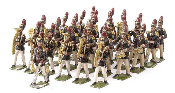 Heyde style solids-Prussian infantry band,