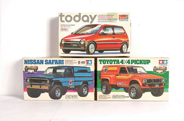 Tamiya - A Group of 3 Kits