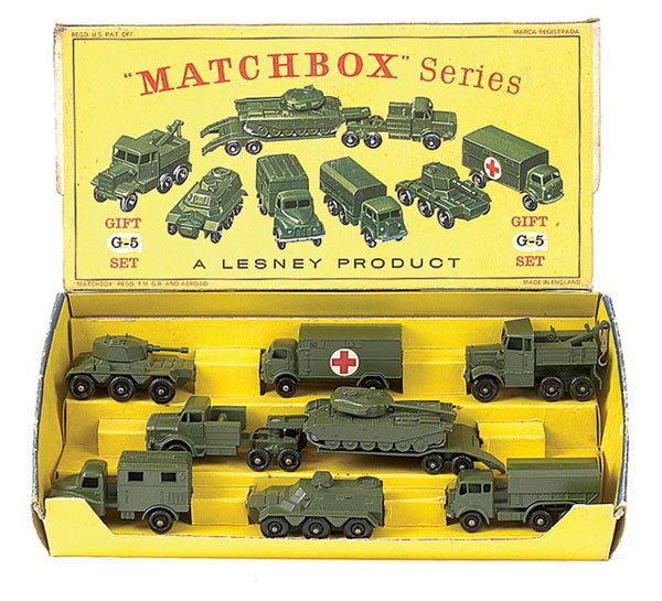 Matchbox G5 Military Vehicles Gift Set