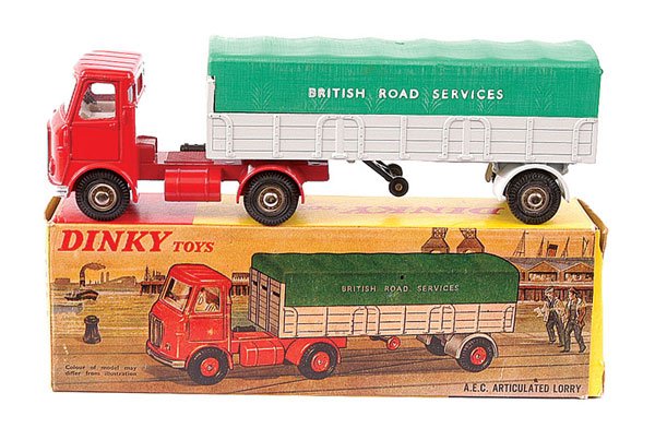 Dinky No.914 AEC Articulated Lorry "BRS"