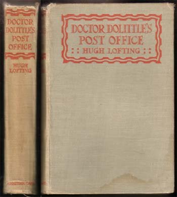 Doctor Dolittle's Post Office;Lofting, Hugh: Jonathan Cape ; 1924 ; London - ; small stain on front cover, top of spine torn hinges repaird with clear tape