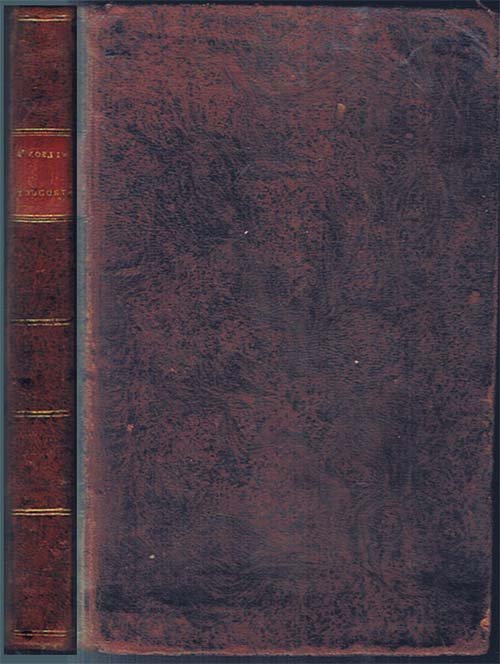 An Easy Introduction To The Knowledge Of The Hebrew: 1812;Wilson, James P.;Farrand, Hopkins, Zantzinger & Co.;Philadelphia;8voFull Calf;1st Edition;red morocco spine label .275 pages browned as usual for early American paper. damp stain to bottom of fir