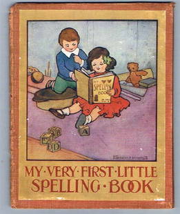 1935,,My First Little Spelling Book: 1st Edition,Henry Froude & Hodder & Stoughton,London,color illustrations