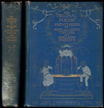 1905 The Original Poems And Others: Taylor, Ann & Jane and Adelaide O'Keeffe London bookplate of T. Edmund Harvey. inscription dated 1905.