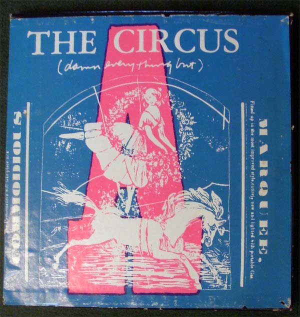 Damn Everything But The Circus 1970: Kent, Coruta 1st Edition Holt Rinehart And Winston NY Signed by Author Black Cloth Sq 4to stated first edition with a banner designed by Kent saying signed limited edition. She signed the front endpap