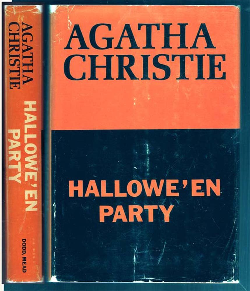 Agatha Christie Hallowe'en Party: 1st American edition published by Dodd, Mead 1969 $5.95 price on dj flap