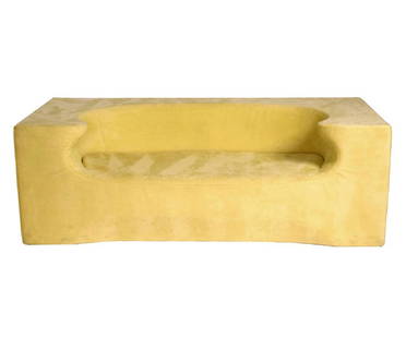 Ross Lovegrove Sofa: Landscape sofa, manufactured for Frighetto Spa, Italy.in Suede Origin: 1988