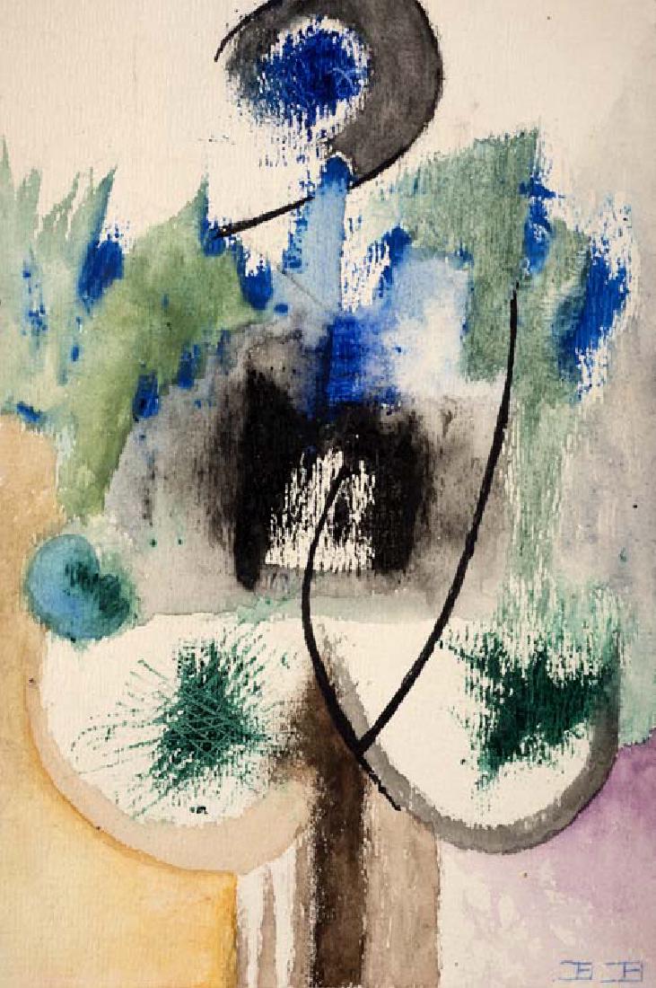 Bill Bomar (Am. 1919-1991), Cape Cod, watercolor on (1 of 1)