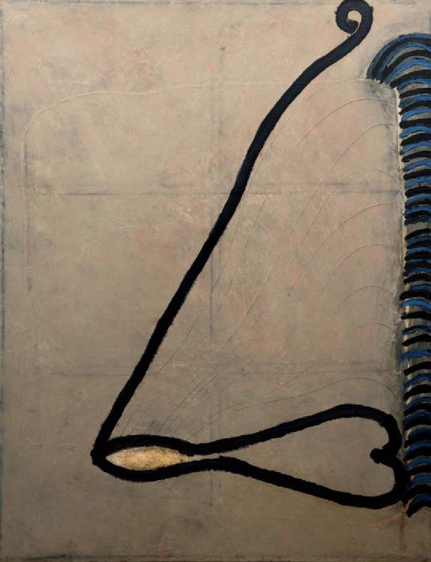 Dick Wray (Am. 1933-2011), Untitled, mixed media and (1 of 1)