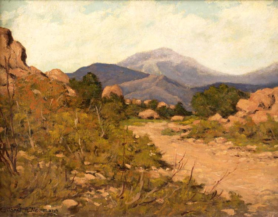 Gilbert Newmann (Am. 1906-1970), Rocky Landscape, Big (1 of 1)