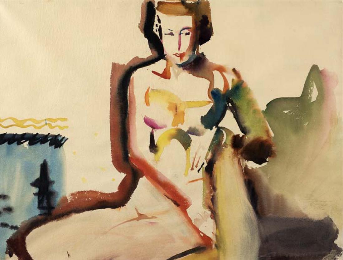 Ignatz Sahula-Dycke (Am. 1900-1982), Harriet, 1956, (1 of 1)