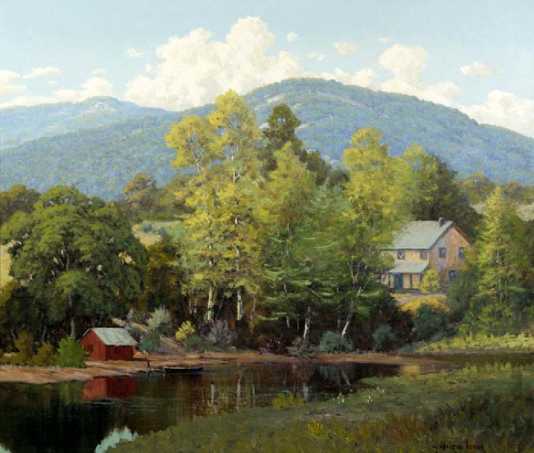 Morris Walton Leader (Am. 1877-1966), Home in the Hills (1 of 1)