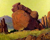 Harry Anthony DeYoung (Am. 1893-1956), Musquiz Canyon,