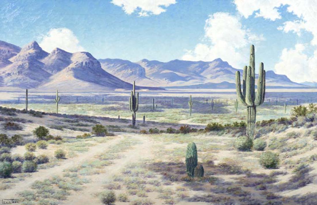 Lewis Teel (Am. 1883-1960), Giants of the Desert, 1925, (1 of 1)