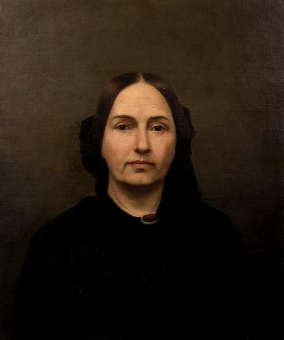 Robert Onderdonk (Am. 1852-1917), Portrait, oil on (1 of 1)