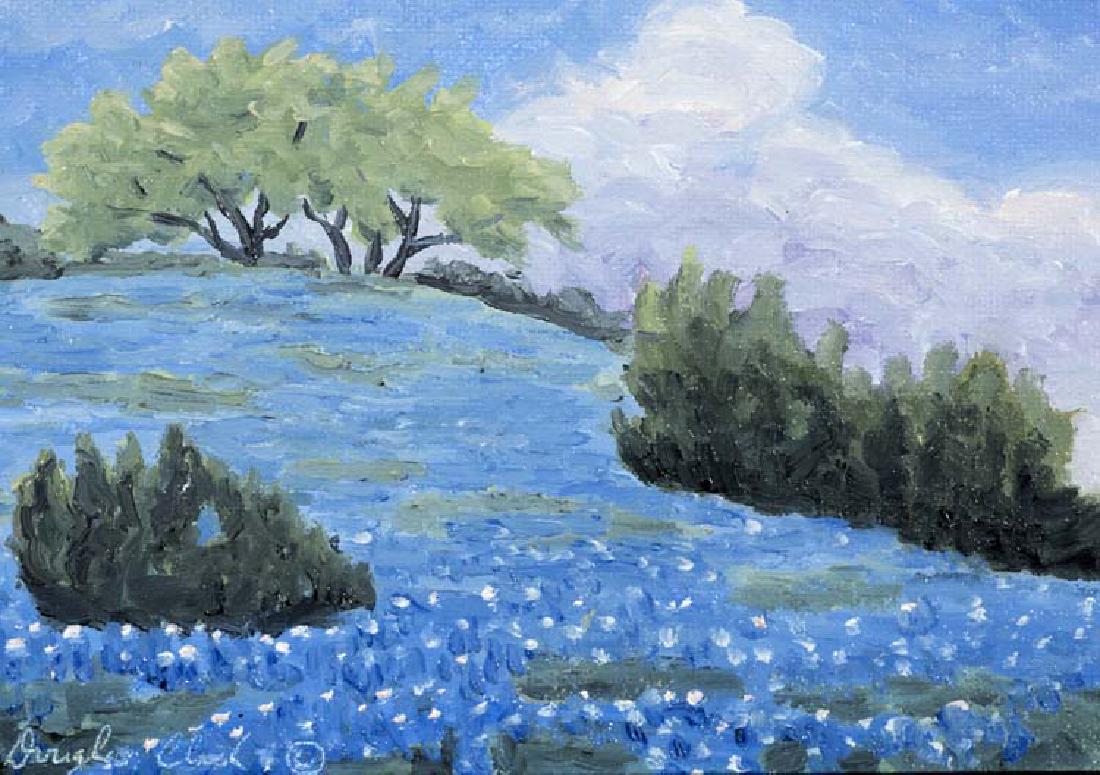 Doug Clark (Am. 20th Cent.), Texas Spring, oil on (1 of 1)