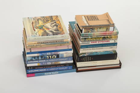 Collection of 28 TX Art Books: Collection of 28 TX Art Books