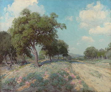 Julian Onderdonk (Am. 1882-1922), Road Through the