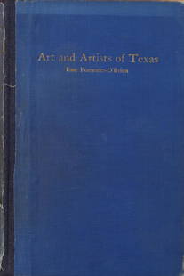 Esse Forrester-O'Brien (Am. 20th Cent.), Art and: Art and Artists of Texas, Book