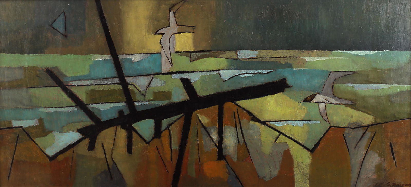 Stephen T. Rascoe (Am. 1924-2008), Driftwood, c. 1958, (1 of 1)