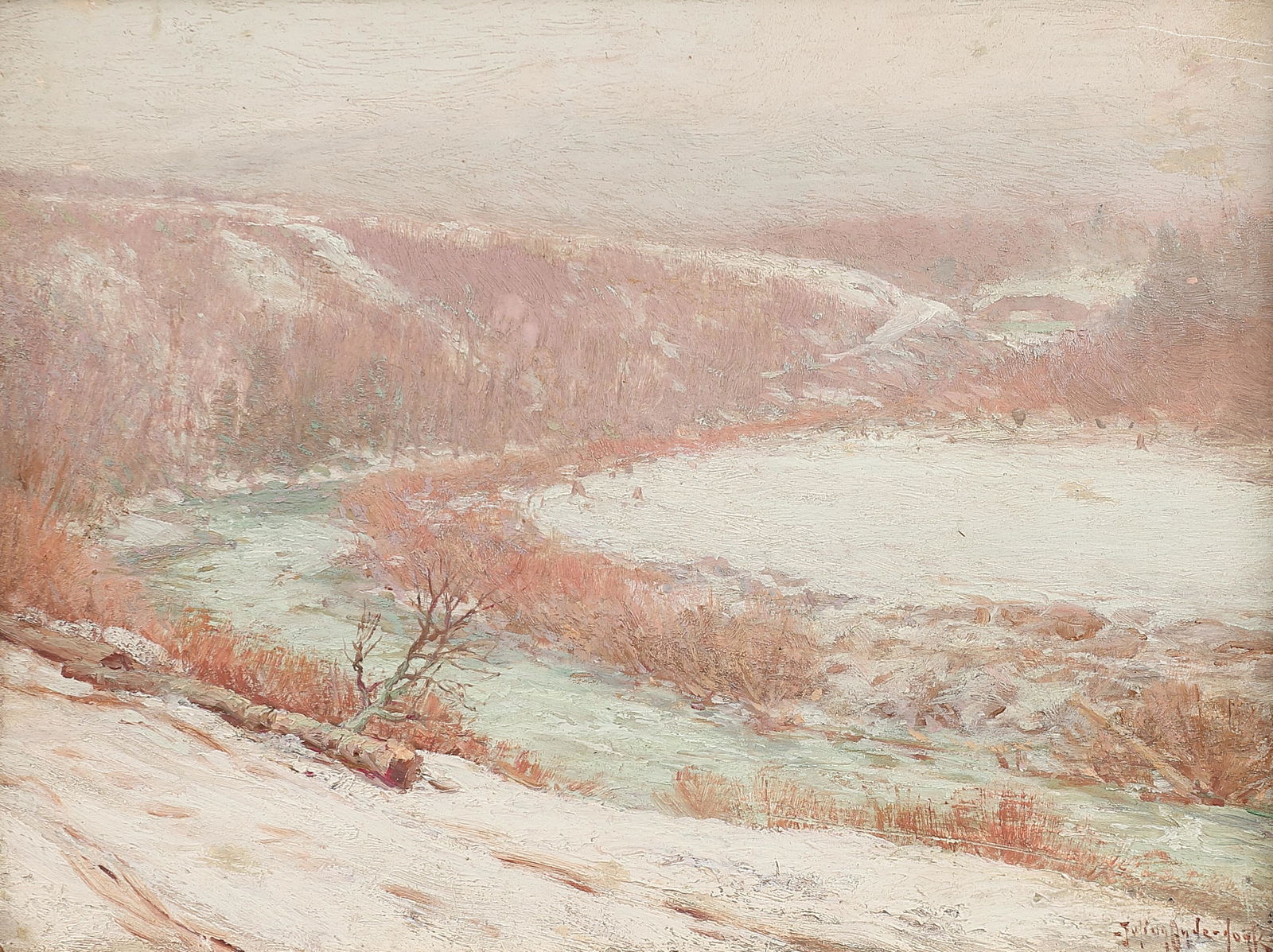 Julian Onderdonk (Am. 1882-1922), On the Beaverkill (1 of 8)