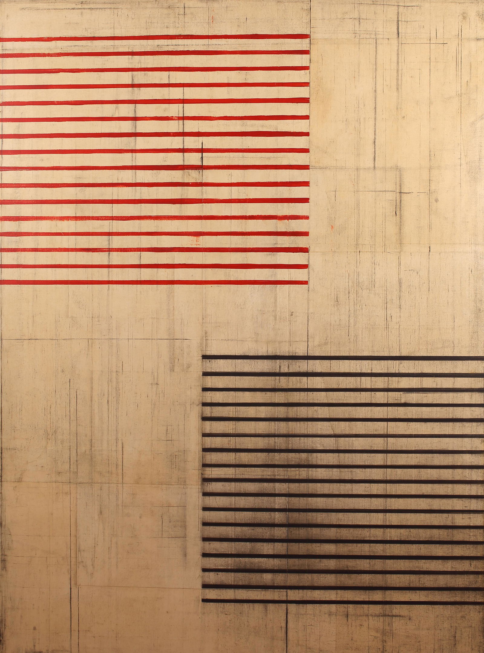 Robert Kelly (Am. Bn. 1956-), Parable XIV-b, 1998, oil: Parable XIV-b, 1998, oil and mixed media on canvas, 80 x 60, signed on reverse: R. Kelly