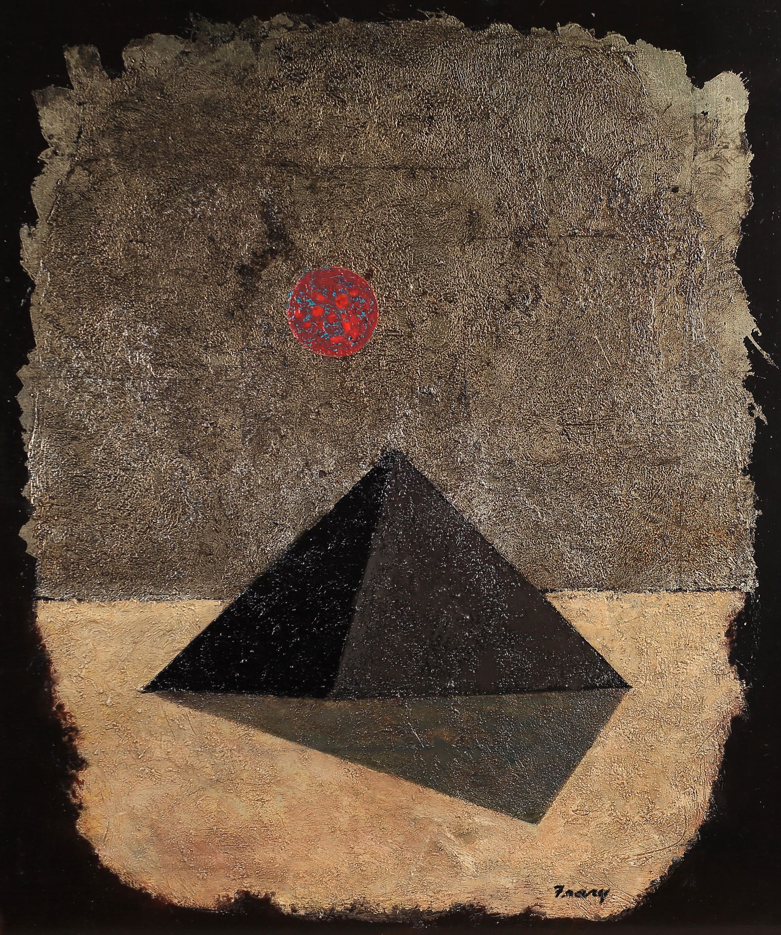 Michael Frary (Am. 1918-2005), Time and the Hour #1, (1 of 1)