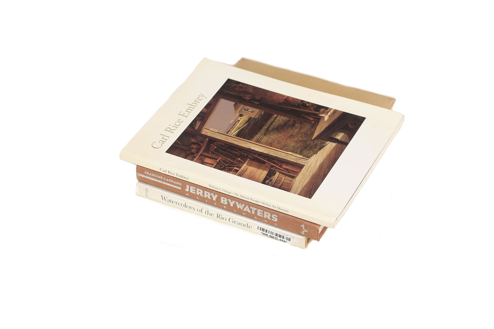 Group of Texas Art Books, Watercolors of the Rio Grande by Michael Frary; Carl Rice Embrey; Jerry: Watercolors of the Rio Grande by Michael Frary; Carl Rice Embrey; Jerry Bywaters