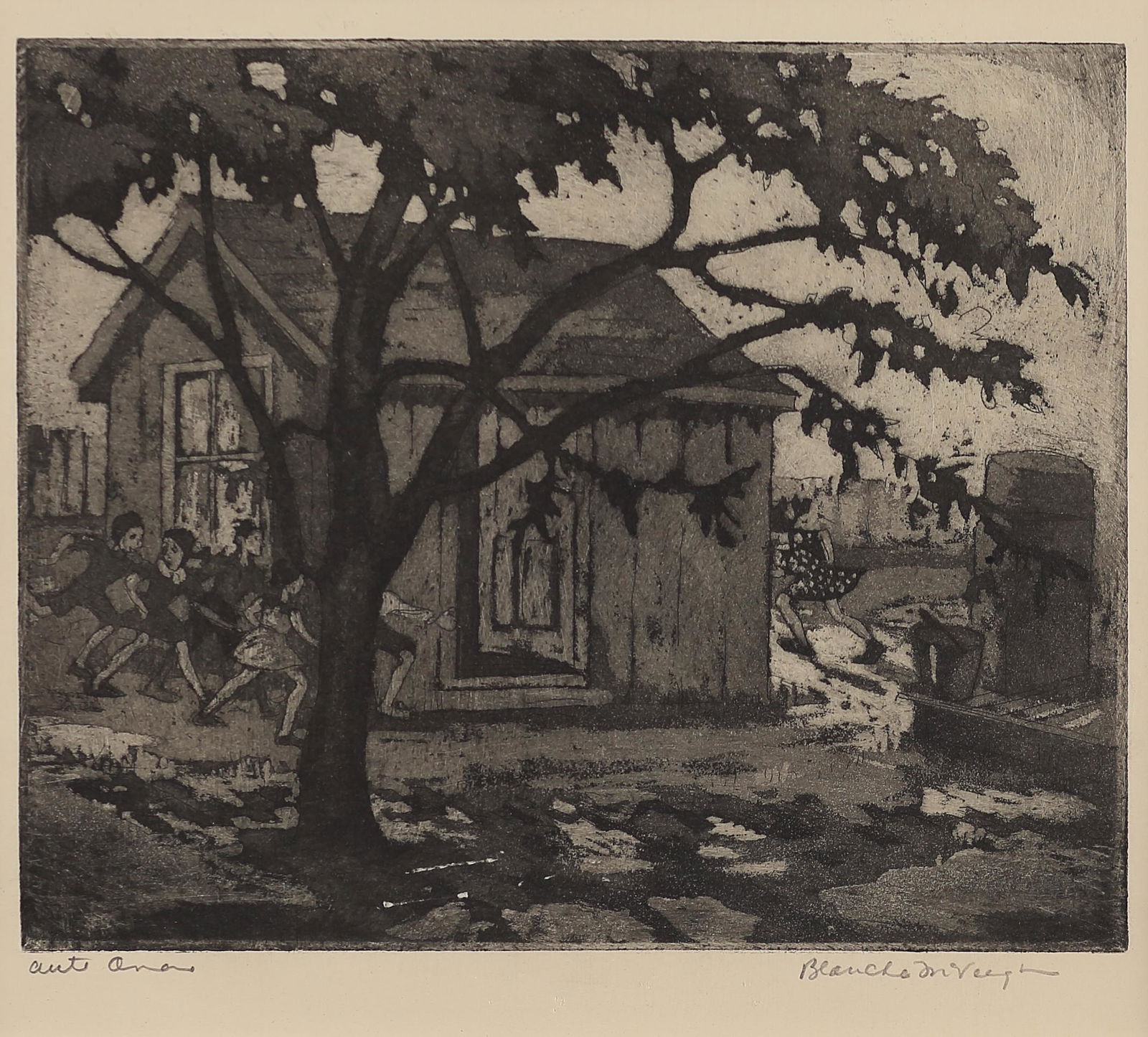 Blanche McVeigh (Am. 1895-1970), Ante Over (1 of 1)