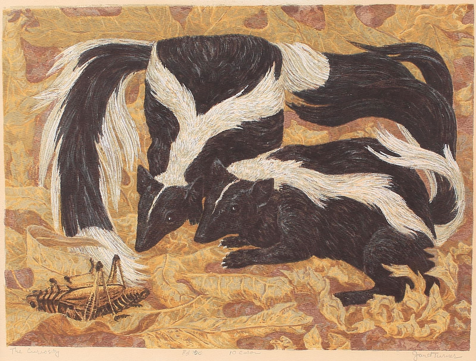 Janet Turner (Am. 1914-1988), The Curiosity, 100 prints (1 of 1)