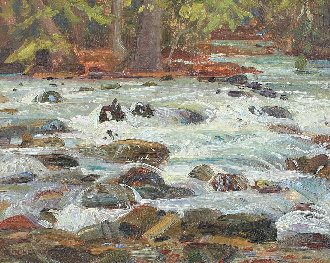 Olin Herman Travis (Am. 1888-1975), River Scene (1 of 1)