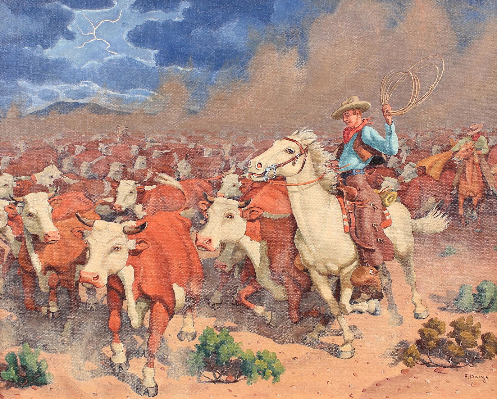 Fred Darge (Am. 1900-1978), Approaching Storm, 1940 (1 of 1)