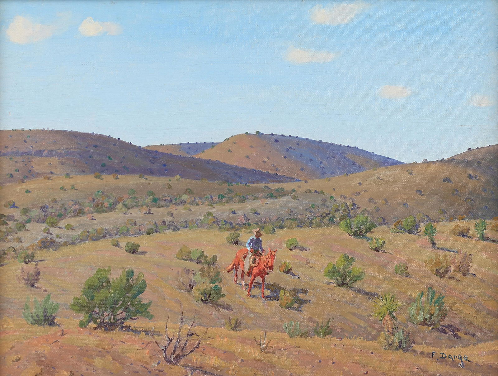 Fred Darge (Am. 1900-1978), Big Bend Country, Big Bend (1 of 1)