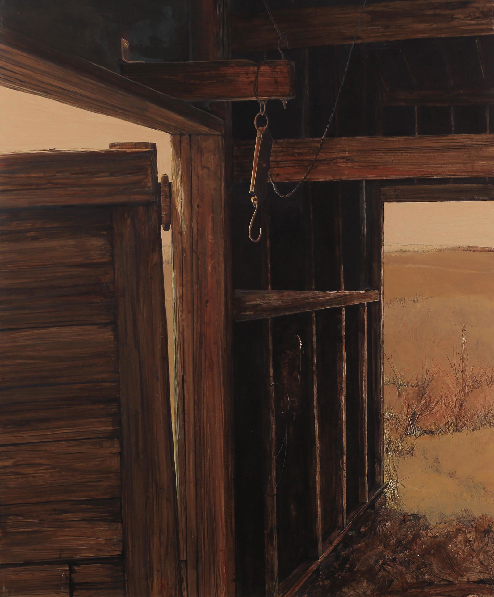 Carl Rice Embrey (Am. Bn. 1938-) , West From Hamilton (1 of 1)