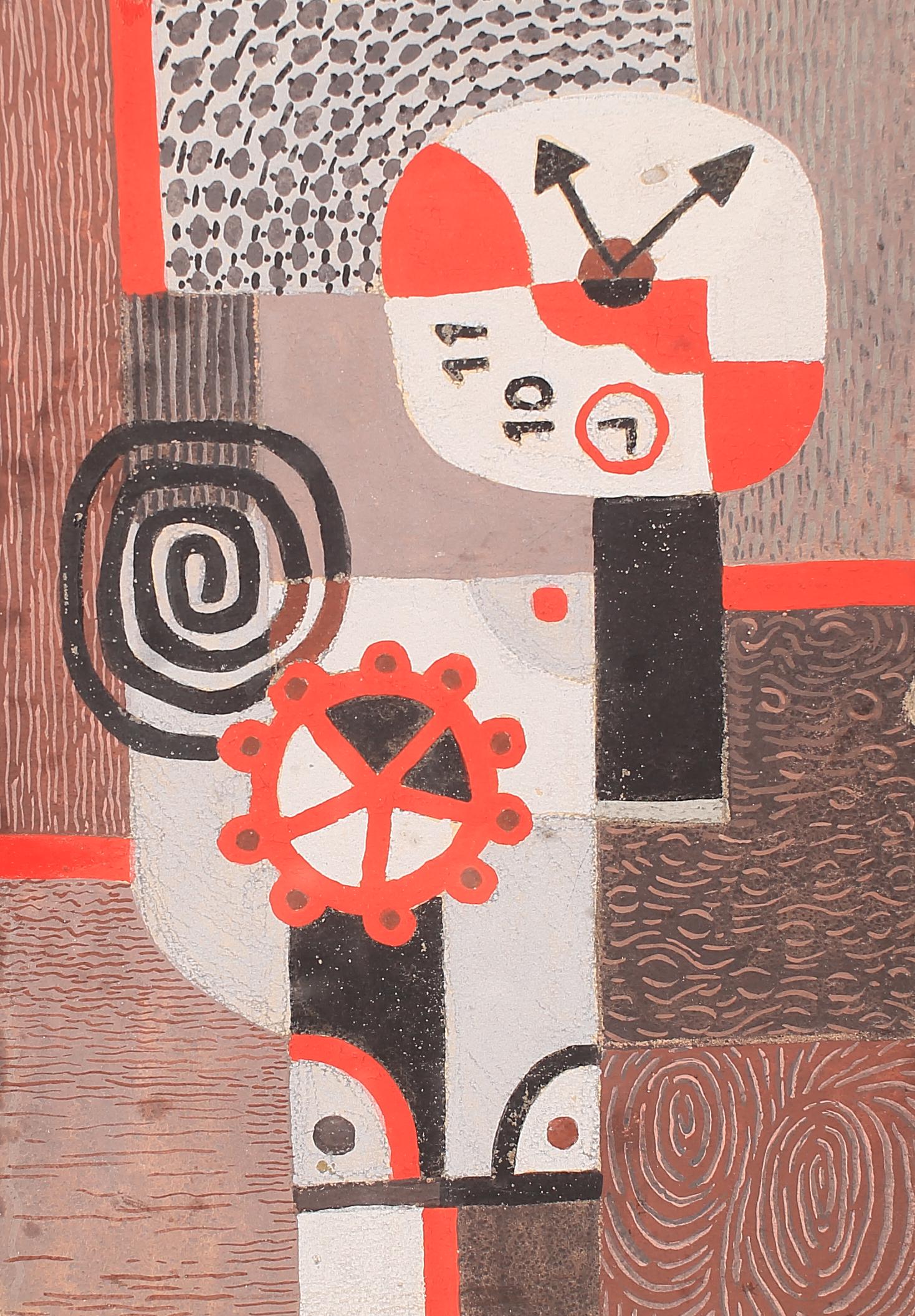 Ethel Spears (Am. 1903-1974), Clock #2, c. 1950 (1 of 1)