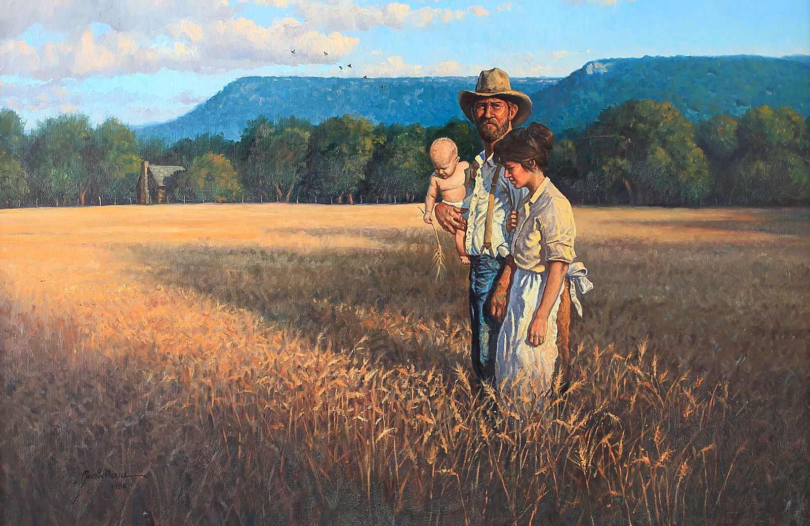 Martin Grelle (Am. b. 1954), All God’s Gifts, (c) 1986, oil on canvas (1 of 1)