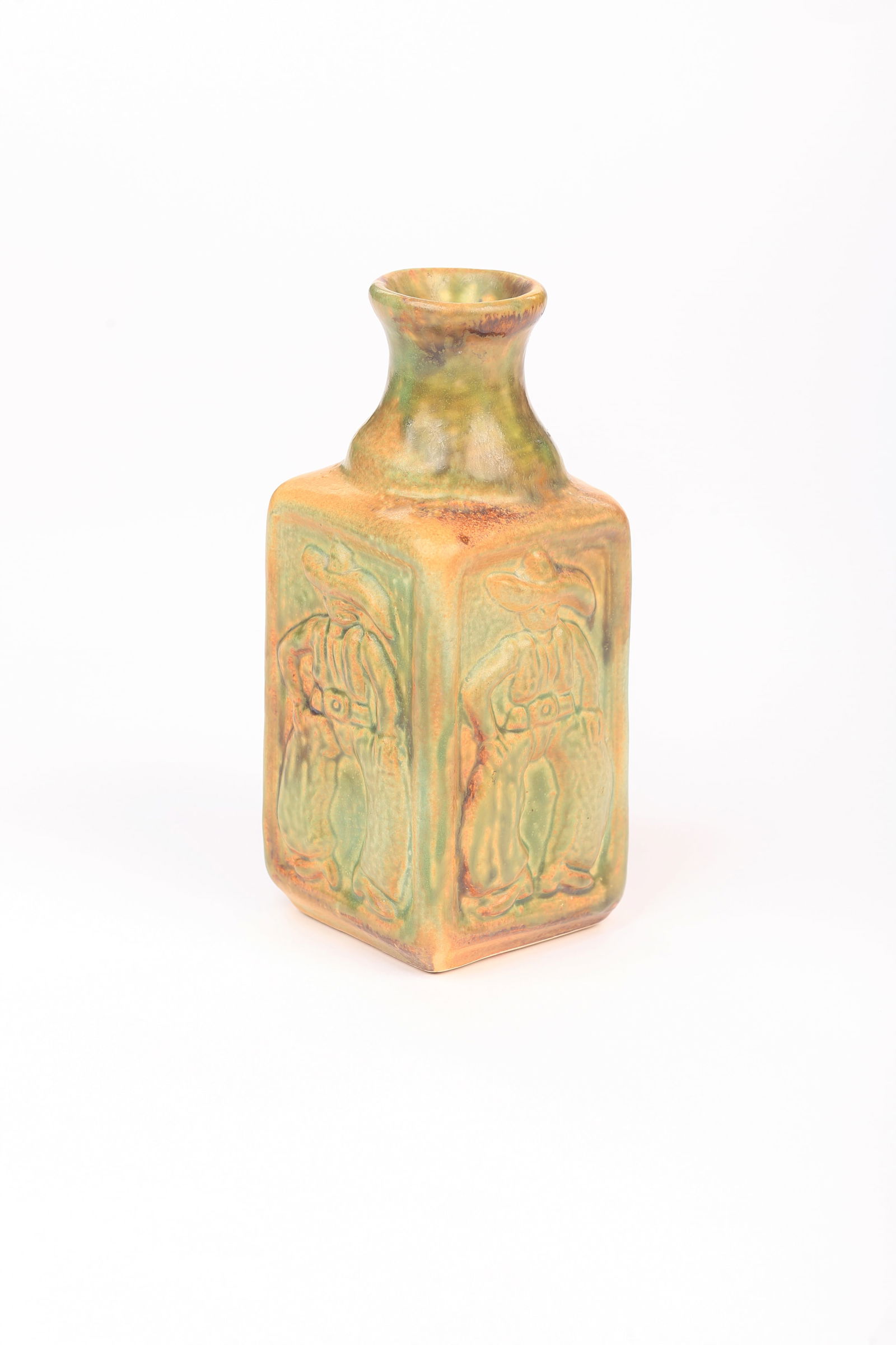 Harding Black (Am. 1912-2004), Cowboy Bottle, 1972, ceramic with glaze (1 of 1)