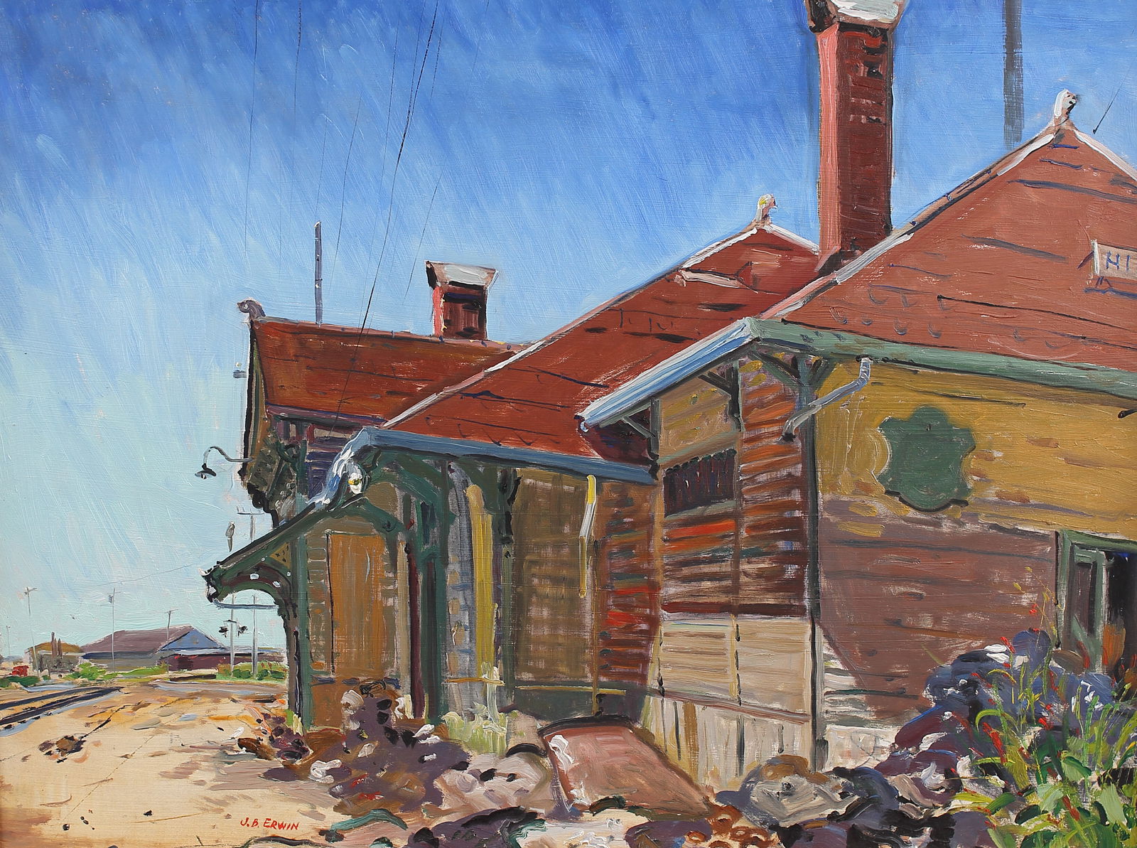 Noe Perez (Am. b. 1958), Oak Tree Study, 2023, oil on linen panel (1 of 1)