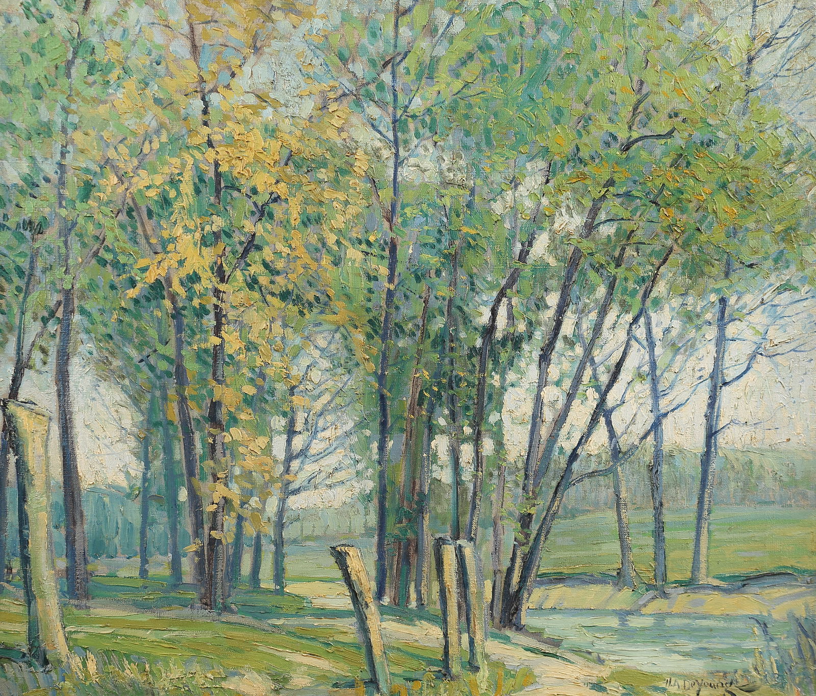 Harry Anthony DeYoung (Am. 1893-1956), Early Fall, oil on canvas (1 of 1)