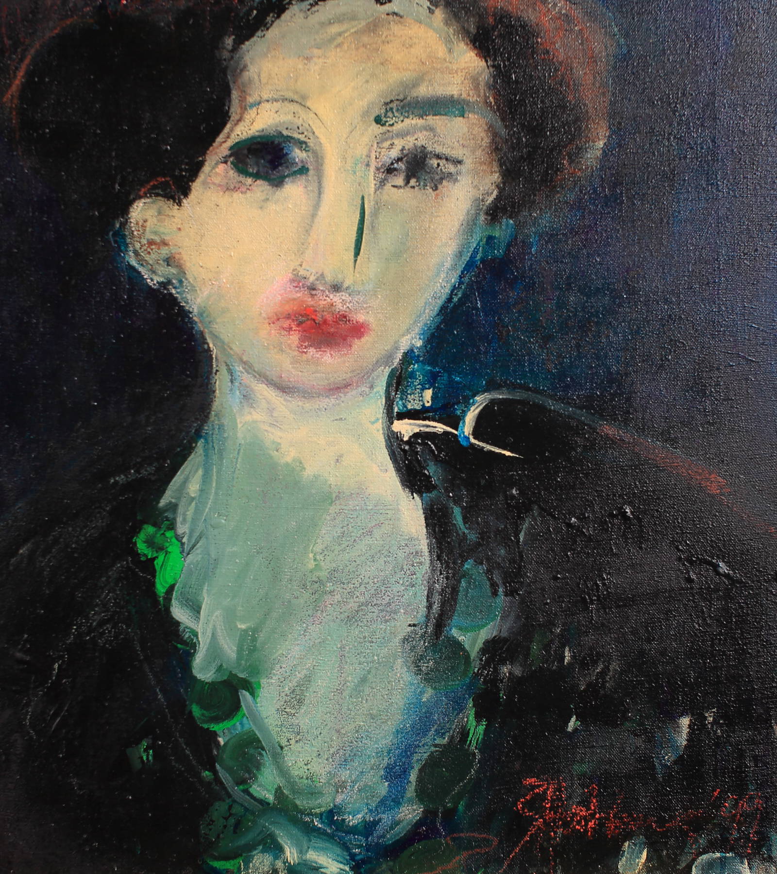 Zanne Hochberg (am. 19312001), Lady P K, 1999, Oil On Canvas Auction