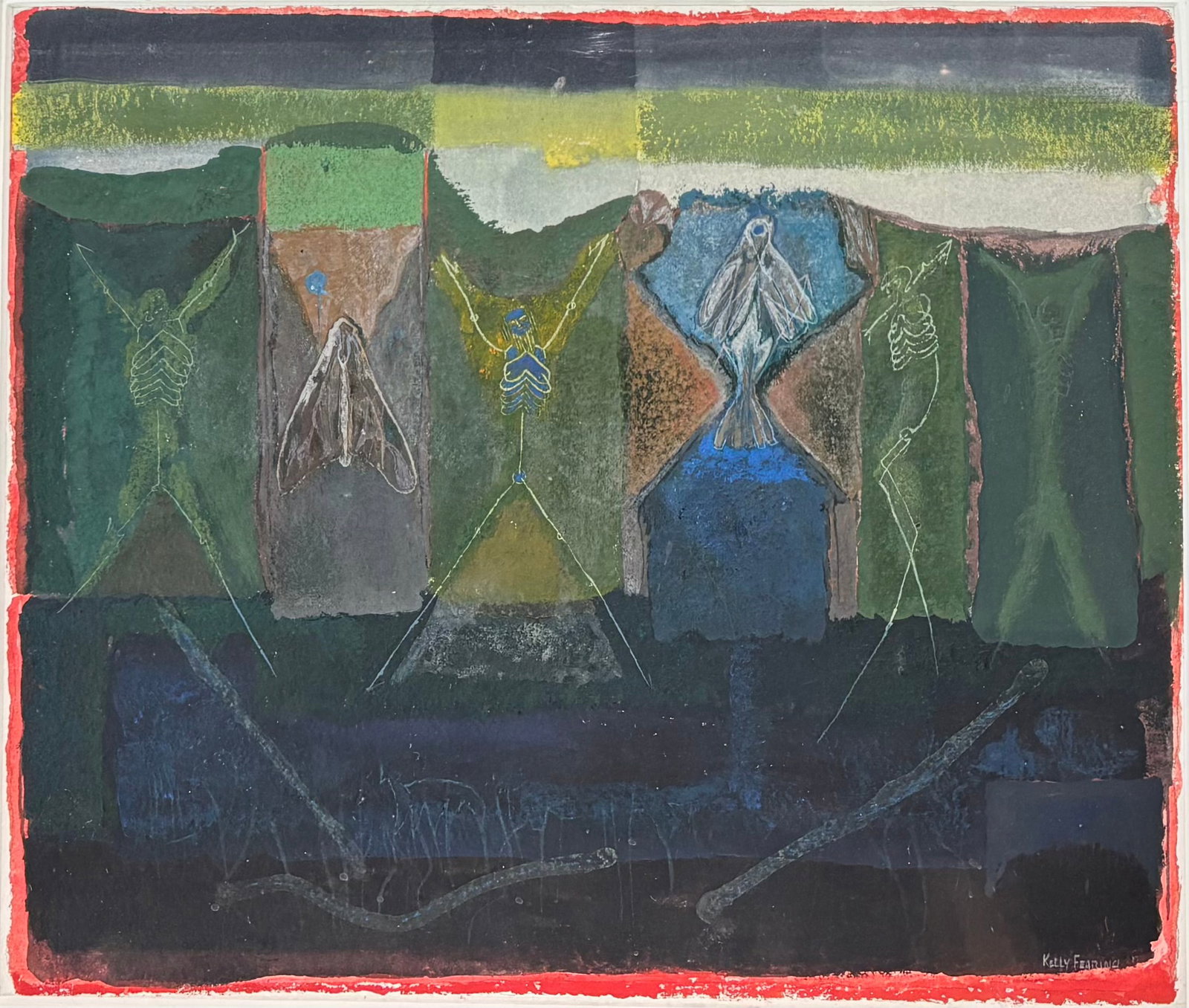 Kelly Fearing (Am. 1918-2011), Death & Transfiguration, 1945 (1 of 1)