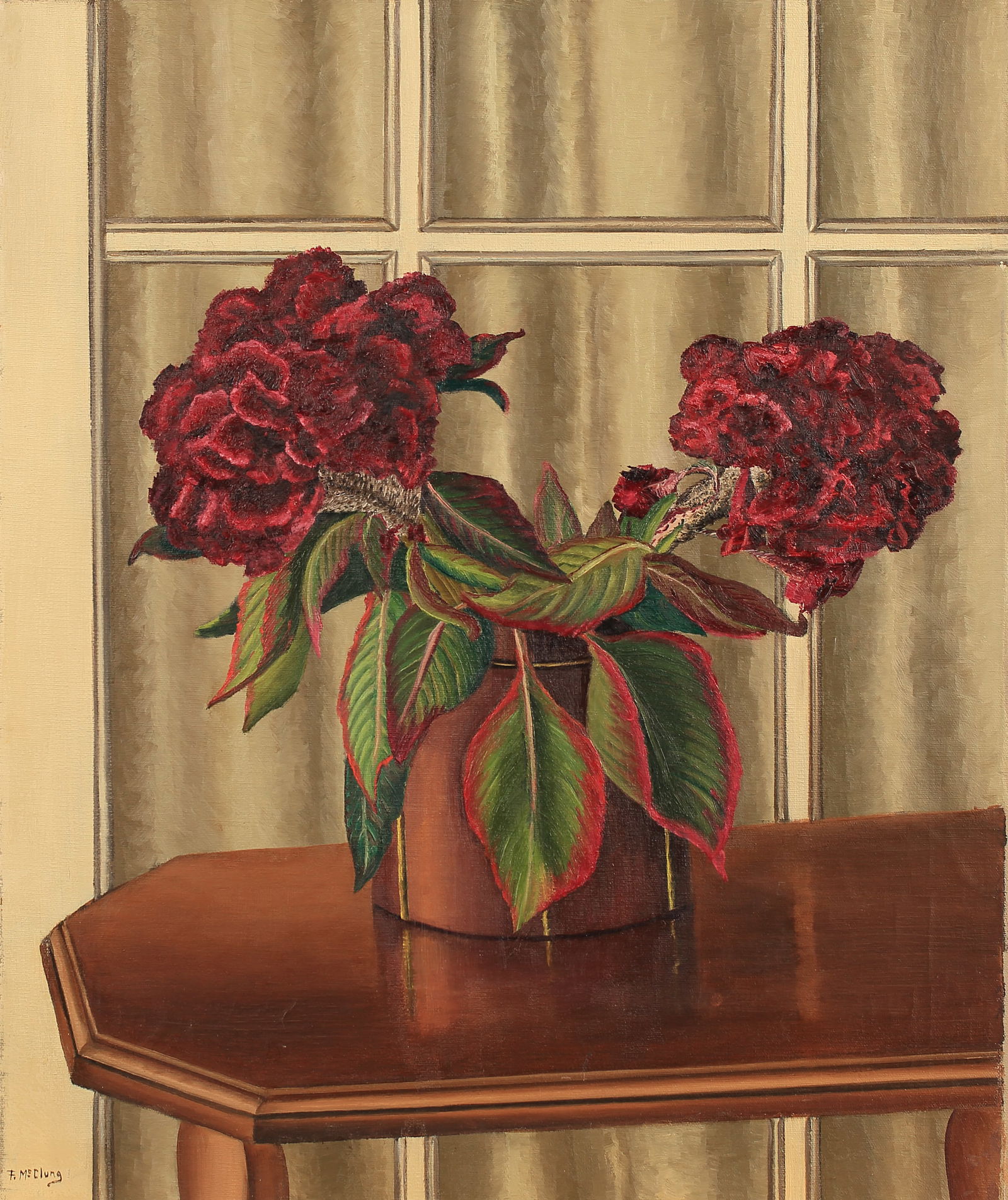 Florence McClung (Am. 1894-1992), Princess Feather (1 of 4)