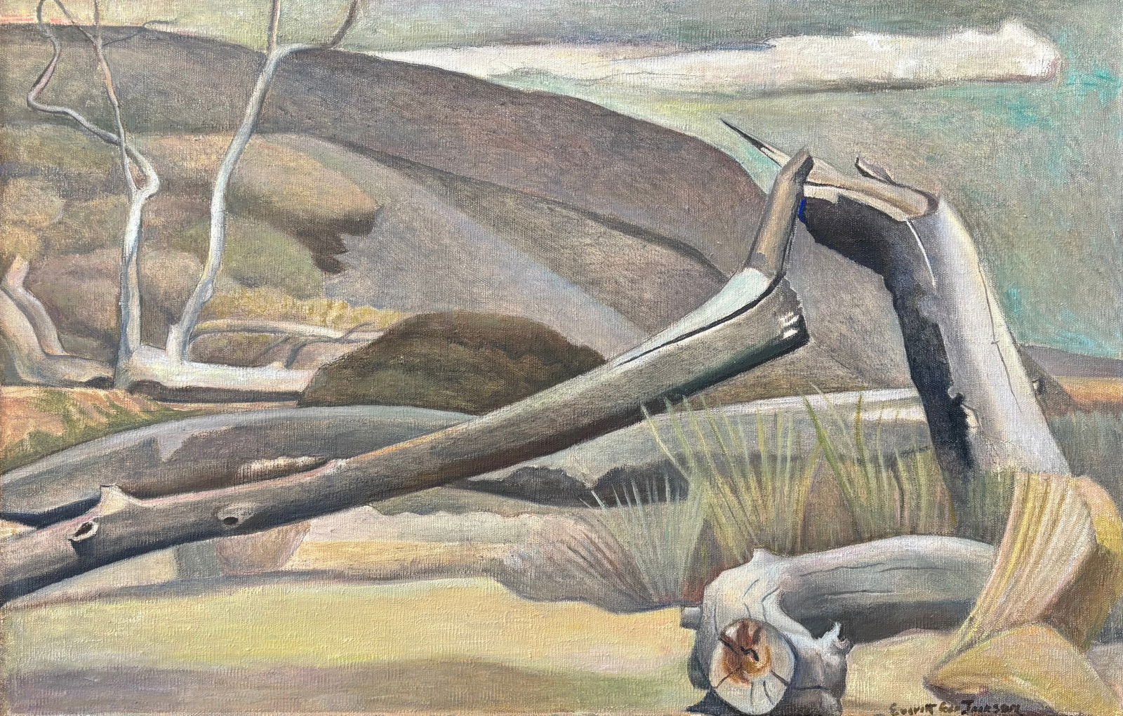 Everett G. Jackson (Am. 1900-1995), El Mission Canyon, Baja California (1 of 6)