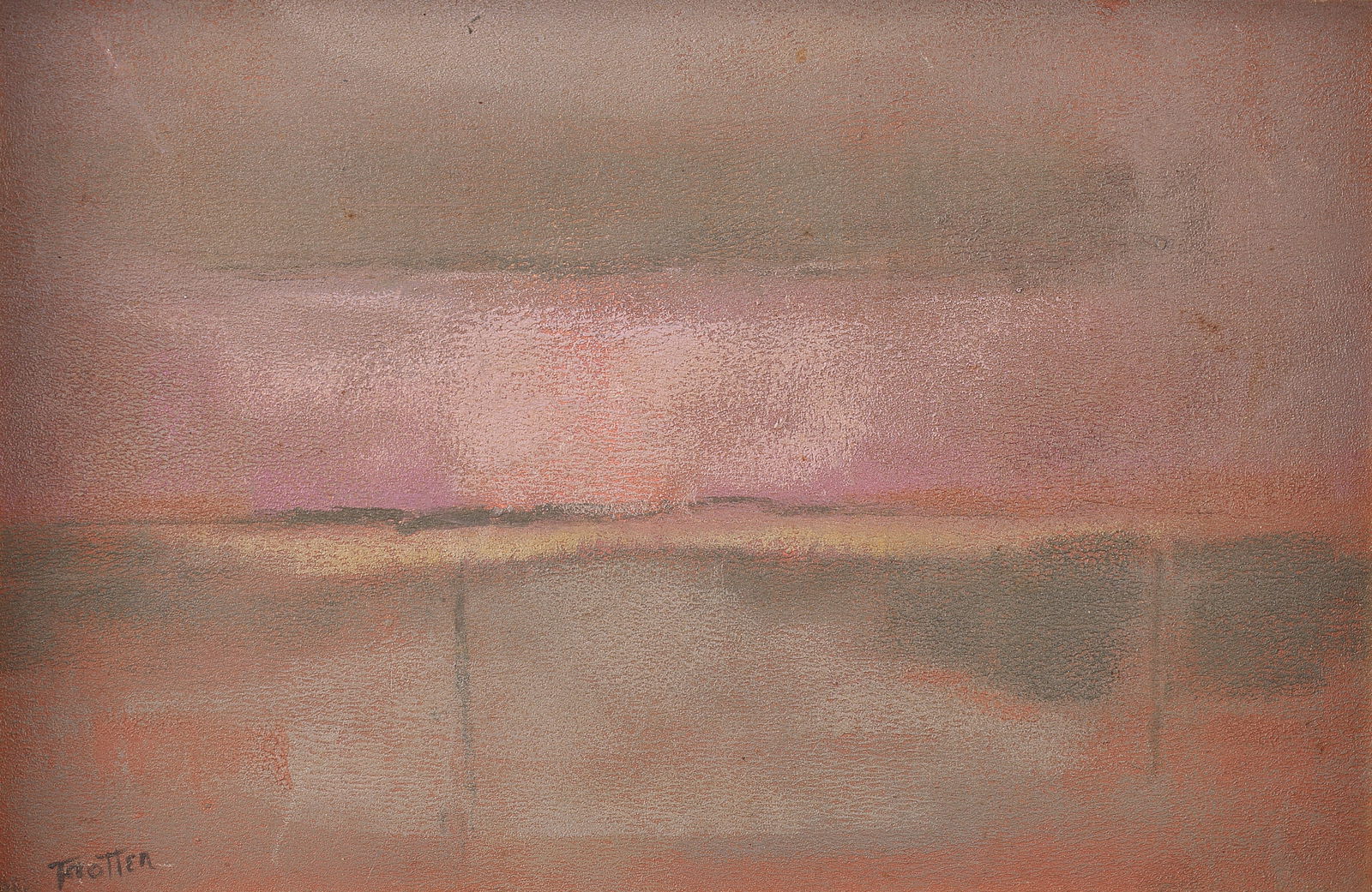 McKie Trotter (Am. 1918-1999), Landscape In Grays, 1960 (1 of 1)