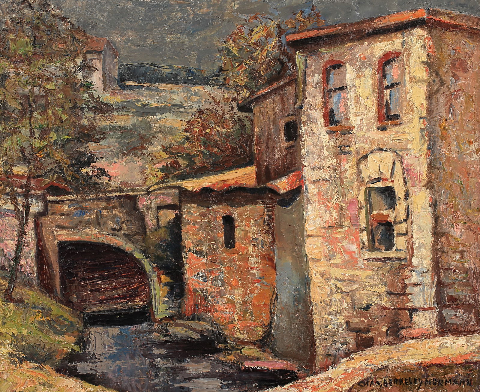 Charles Berkeley Normann (Am. 1903-1985), Waller Creek, Austin, TX (1 of 1)