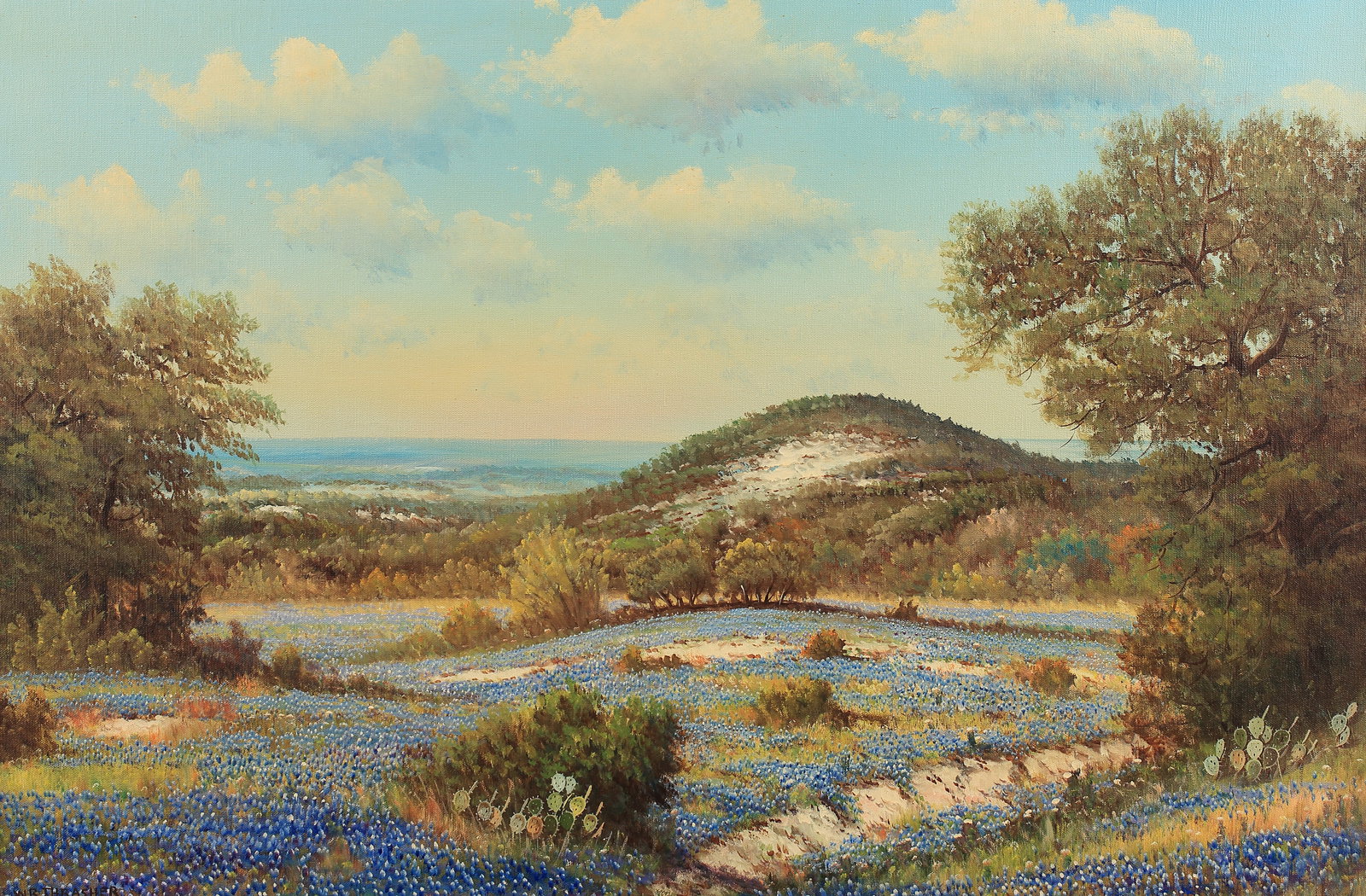 William R. Thrasher (Am. 1908-1997), Texas Bluebonnets (1 of 1)