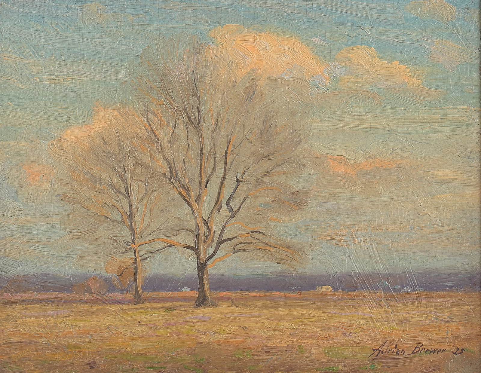 Adrian Brewer (Am. 1891-1956), Pecan Trees - Beaumont, TX, 1925 (1 of 1)