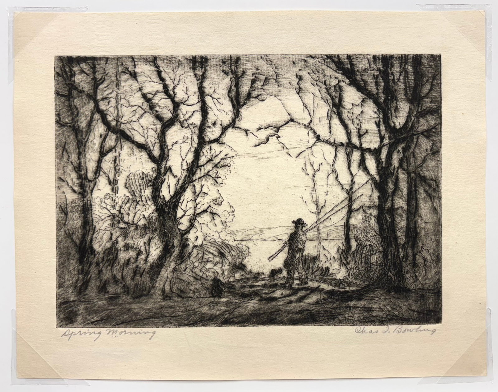 Charles Bowling & Stella MacLean (Am. 1891-1985), Set of Two Works: Spring Morning & Hilltop - 2
