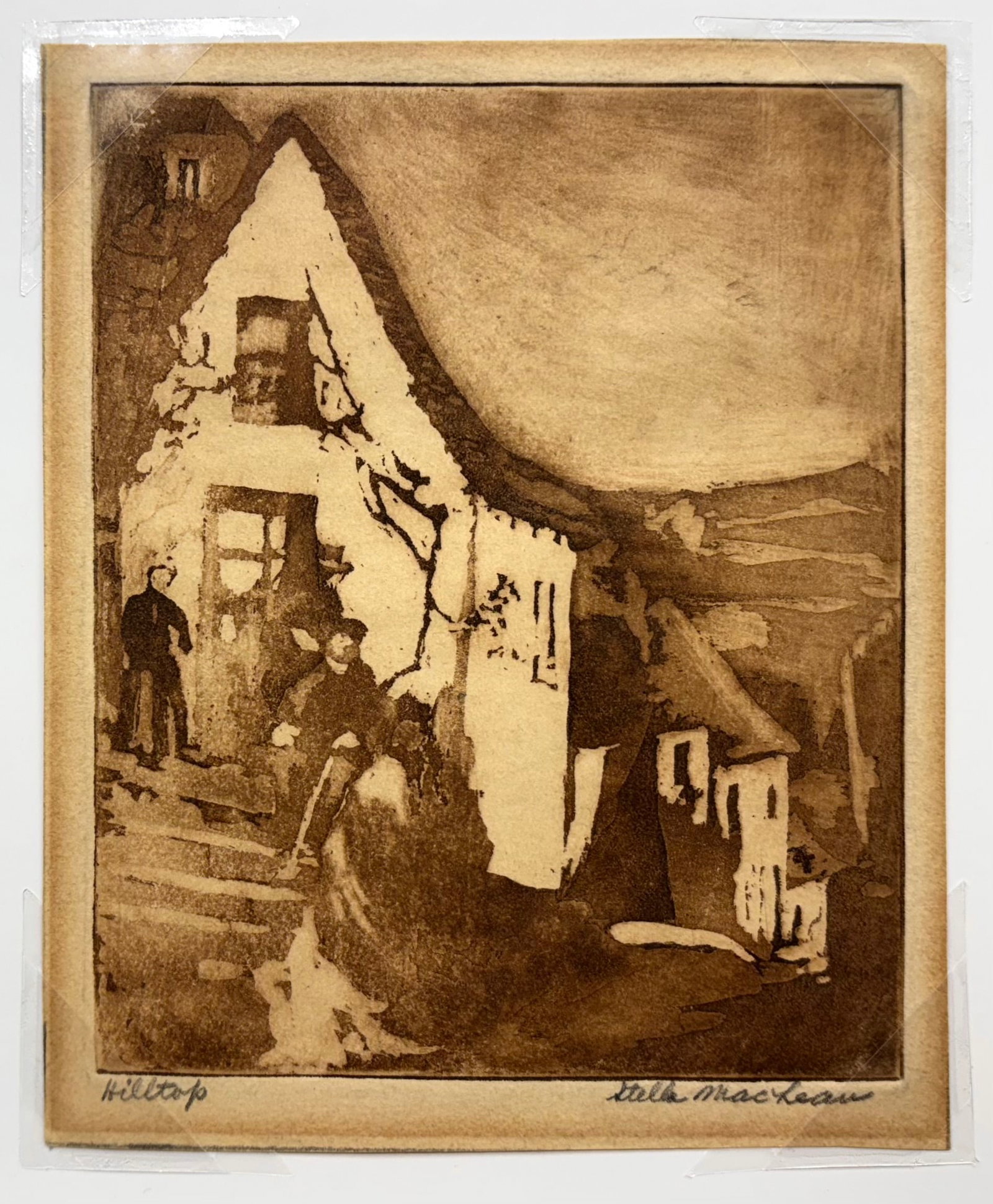 Charles Bowling & Stella MacLean (Am. 1891-1985), Set of Two Works: Spring Morning & Hilltop - 3