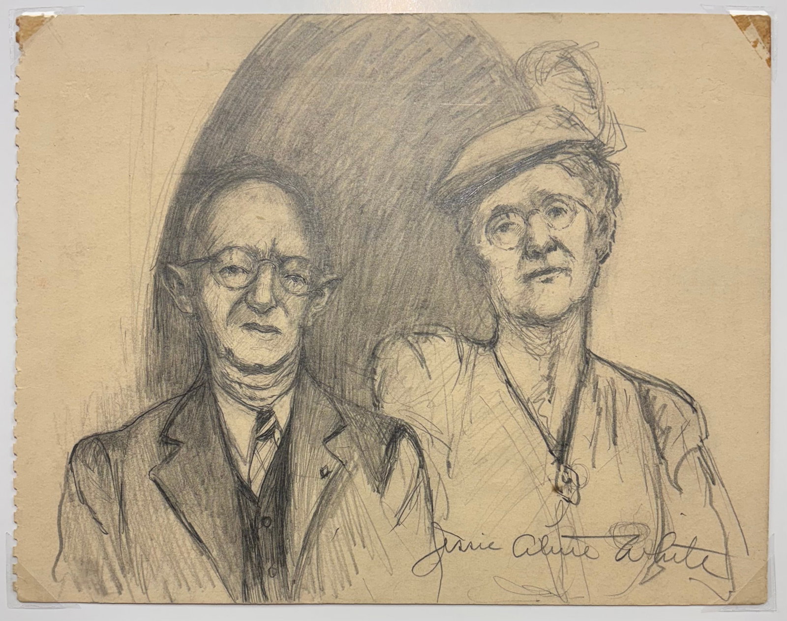 Jessie Aline White (Am. 1889-1988), Mr. & Mrs. (1 of 1)